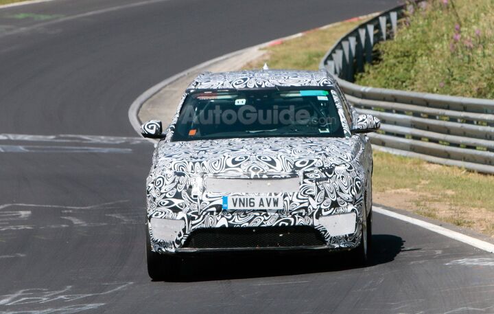 Range Rover Sport Coupe Spied on the Nurburgring