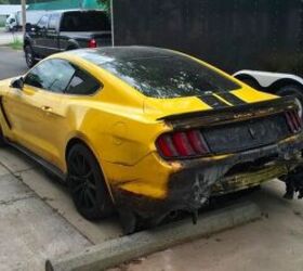 Shelby GT350 Turns Into a Great Ball of Fire