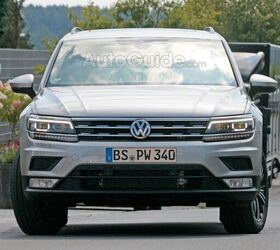 Big Volkswagen Tiguan Spied Testing With Seating for Seven