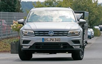 Big Volkswagen Tiguan Spied Testing With Seating for Seven