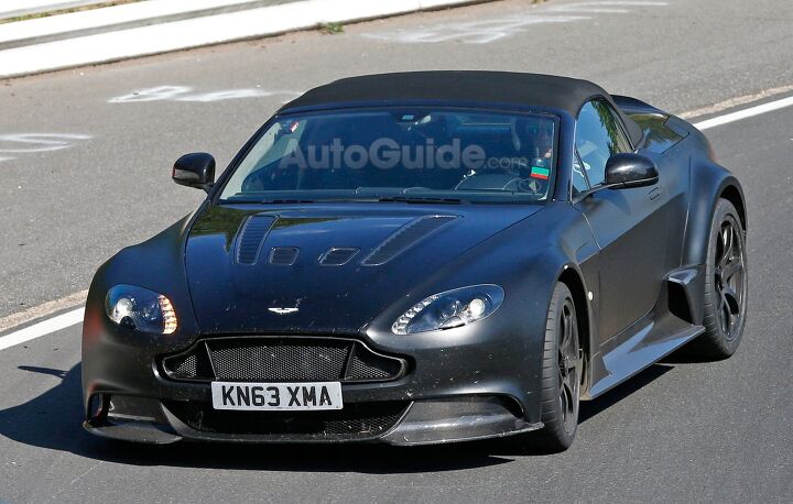 Aston Martin Vantage GT12 Roadster Spied at the Nurburgring