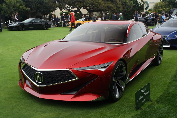 Acura Precision Concept Nabs Spot on the Pebble Beach Concept Lawn