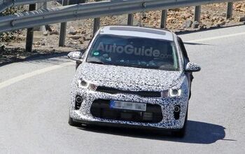 Kia Rio GT Hot Hatch Spied Testing a Sporty Front End