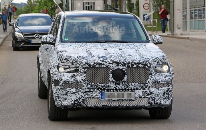 Spy Photographers Catch All-New Mercedes GLE Testing