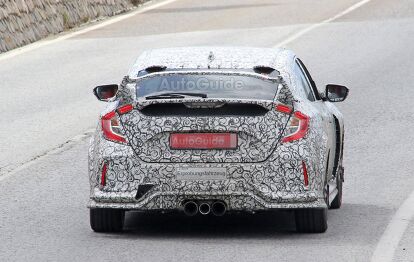 New Honda Civic Type R Spy Photos Show Off Aggressive Front End ...