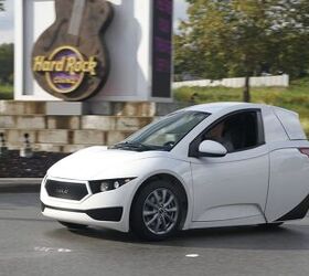 Single Seat 3-Wheel Electric Commuter Car Unveiled