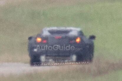 Corvette Mid Engine Rear View Here's Our Best Look Yet at the Mid-Engine Corvette | AutoGuide.com