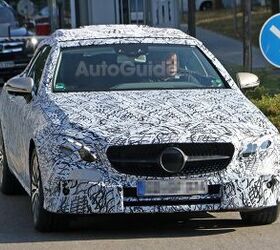 Mercedes-Benz E-Class Convertible Spied Looking Like a Baby S-Class