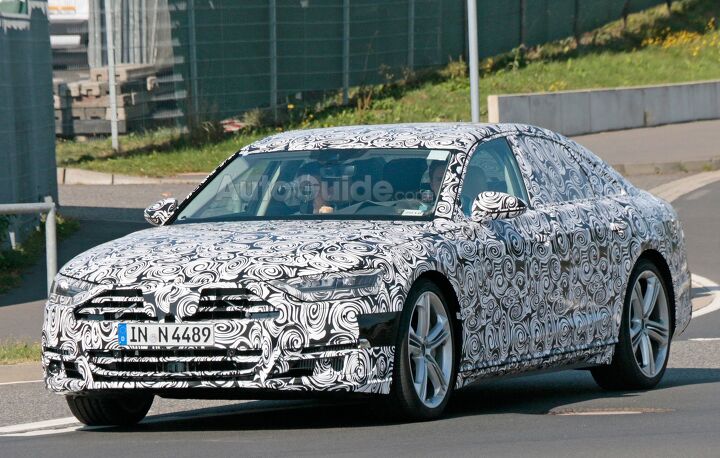 Audi S8 Spied Lurking Near the Nurburgring