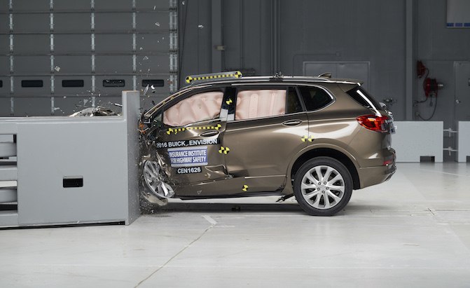 Buick Envision is First Chinese-Built Vehicle in IIHS Crash Testing, Scores Top Marks