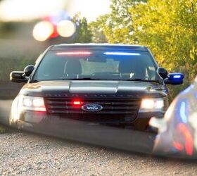 Ford Police Interceptor Utility Gets Sleek Light Bar Spoiler Integration