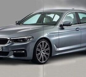 Photos of the New BMW 5 Series Leak Revealing Baby 7 Series