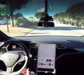 Watch a Tesla Drive Itself Around Totally Autonomously