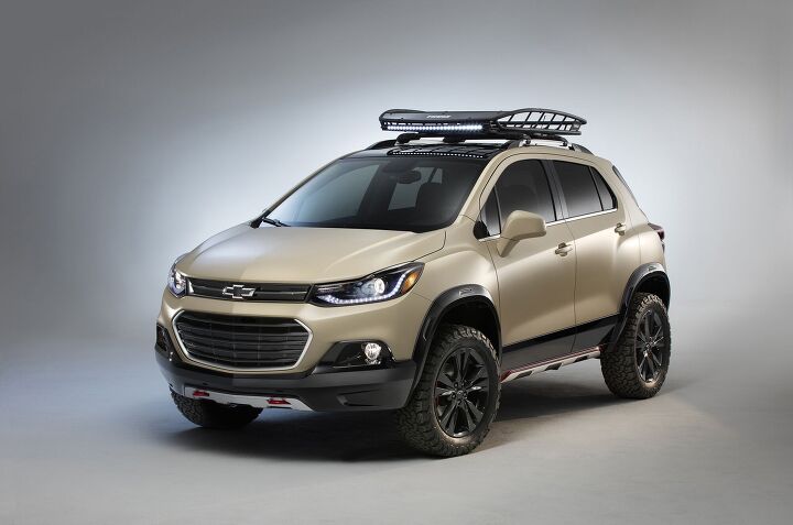Chevy Trax Activ Concept Beefed up for Off-Roading