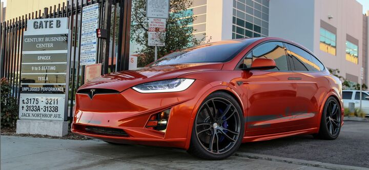 Tesla Tuner Dials Model X to Another Level for SEMA