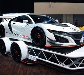 Acura NSX GT3 Hitches a Ride to SEMA