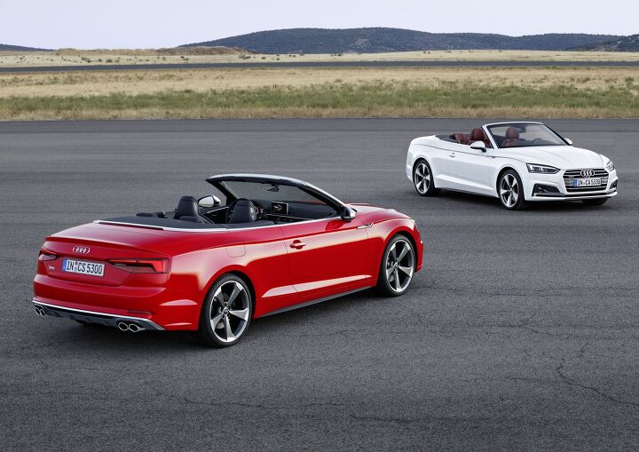 Audi A5 and S5 Cabriolet Debut With Fancy New Soft-Tops