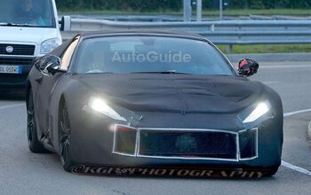 Ferrari's Next Car Spied Testing With Heavy Camouflage