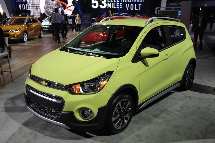 Chevy Spark Activ Gets a Lift to Make a Pint-Sized Crossover