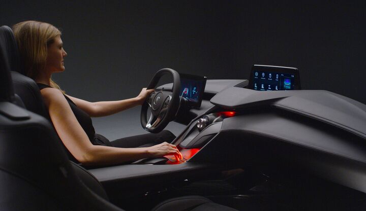 Acura Previews High-Tech Interior of the Future