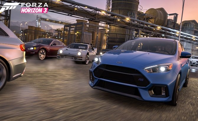 Ford Focus Mines Hooning in Forza Horizon 3