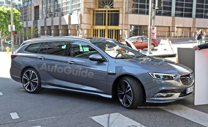 Buick's New Wagon Spied Completely Undisguised in the US