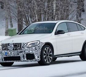 Mercedes-AMG GLC63 Coupe Breaks Cover While Cold Weather Testing