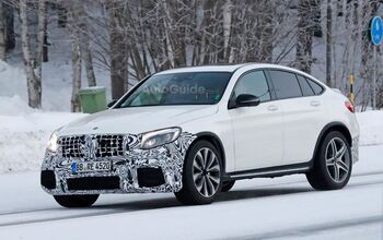Mercedes-AMG GLC63 Coupe Breaks Cover While Cold Weather Testing