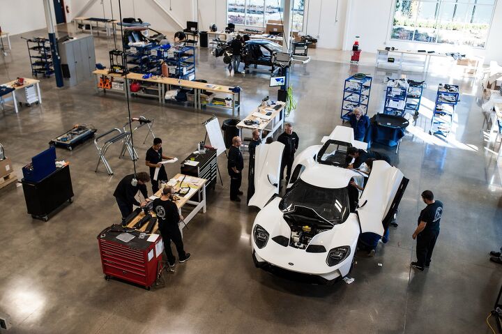 An Inside Look at the Ford GT Factory as the First Model Rolls Off the Line