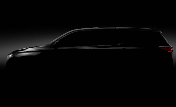 2018 Chevy Traverse Teased in Shadowy Photo