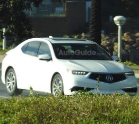 Redesigned 2018 Acura TLX Spied Fully Exposed
