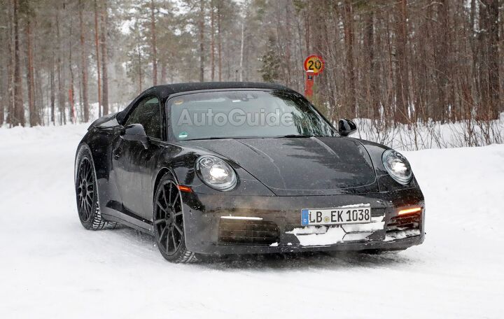 Porsche 992 Convertible Joins Coupe for Winter Testing