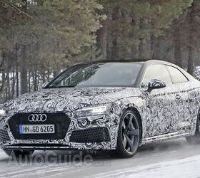 2018 Audi RS5 Coupe Spotted Winter Testing