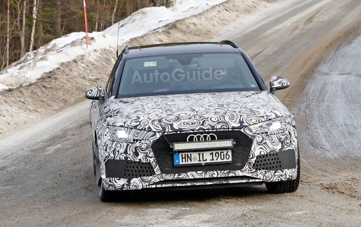 Audi RS4 Avant Spied Testing With Aggressive Styling