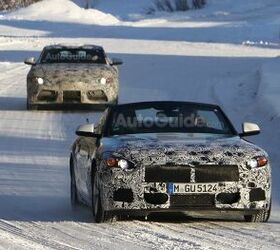 BMW Z5 and Toyota Supra Spied Frolicking in the Snow Together