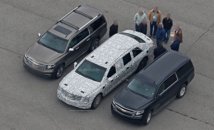 President Trump's New Limo Spied Looking Yuge