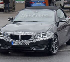 BMW 2 Series Convertible Spied Testing a Very Minor Facelift
