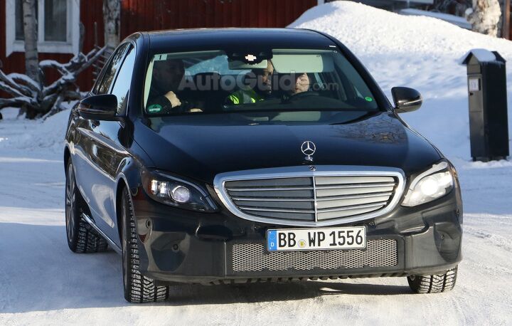 Facelifted 2019 Mercedes-Benz C-Class Spied Looking Like a Little S-Class