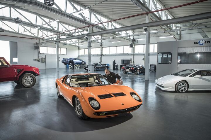 Lamborghini Makes More Space for Gorgeous Restorations