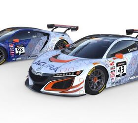 Here's How the Acura NSX GT3 Race Cars Will Look This Season