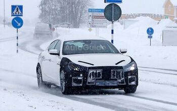 Facelifted Maserati Ghibli Spied Winter Testing in Sweden