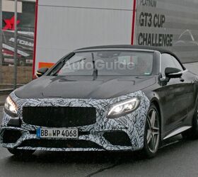 Mercedes-AMG S63 Convertible Spied Sporting a Facelift