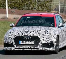 2018 Audi RS4 Avant Spied Testing Near the Nurburgring