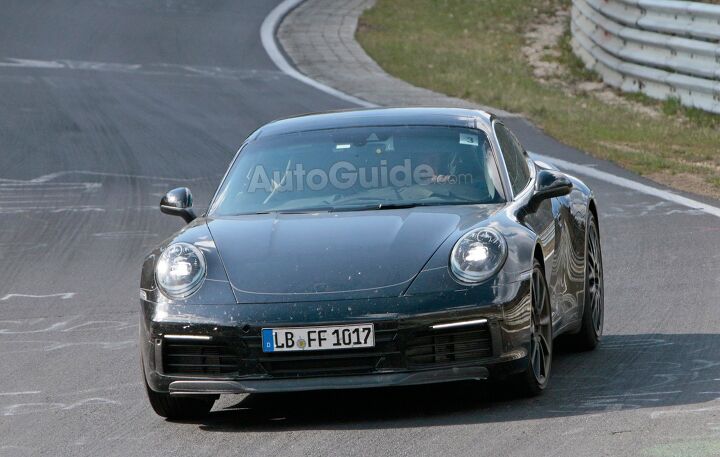 2019 Porsche 911 Smiles for the Camera While Testing on the Nurburgring