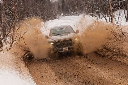 Ford Raptor In Snow 5 Things I Learned Ripping Through the Snow in a 2017 Ford F-150 Raptor ...