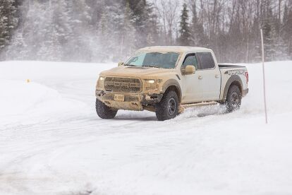 Ford Raptor In Snow 5 Things I Learned Ripping Through the Snow in a 2017 Ford F-150 Raptor ...