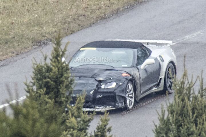 Convertible Chevrolet Corvette ZR1 Spied for the First Time