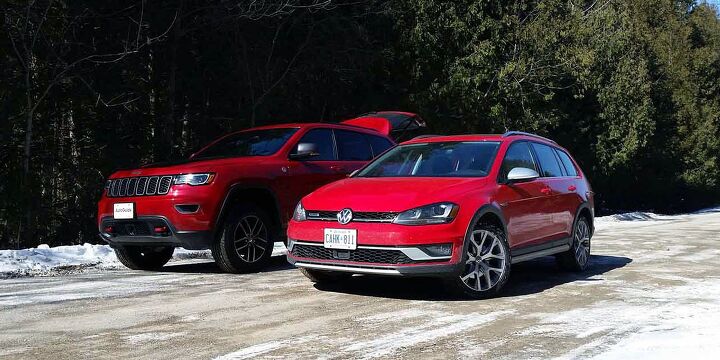 Can a VW Golf Alltrack Keep Up With a Jeep Grand Cherokee Off-Road?