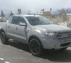 2019 Ford Ranger Spied Testing High in the Mountains