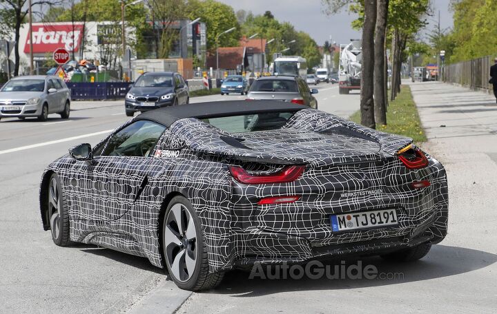BMW I8 Spyder Spied Looking Production-Ready